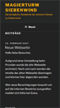 Mobile Screenshot of magierturm.siebenwind.de